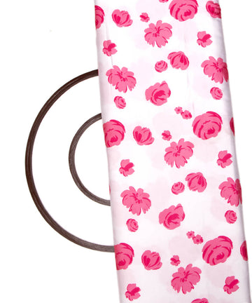 Floral Print Modal Satin Bamberg Satin Fabric Material Saree Kurta Fashion